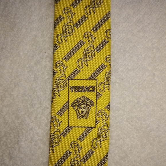 Men's Versace Vintage Tie - Picture 2 of 8